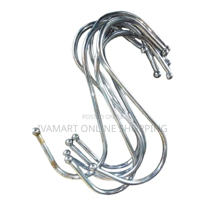 S - Hooks for Displaying Items - 12 PCS