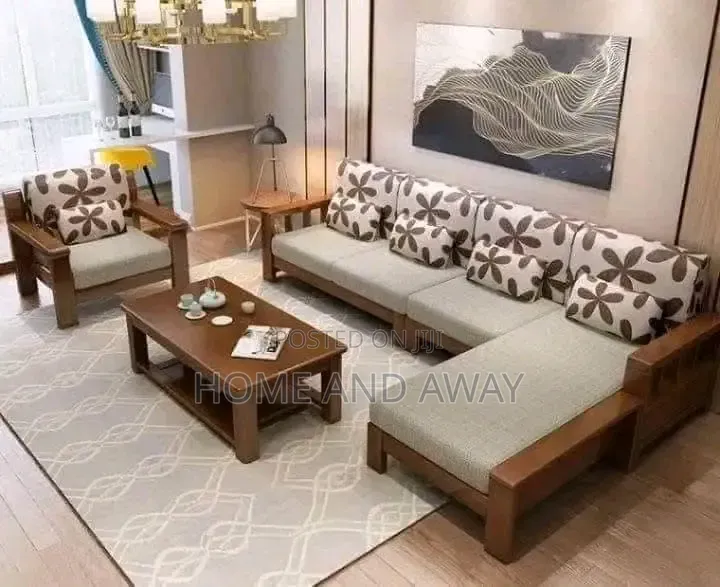 Chairs/Wooden L African Sofa Chairs in Any Colour