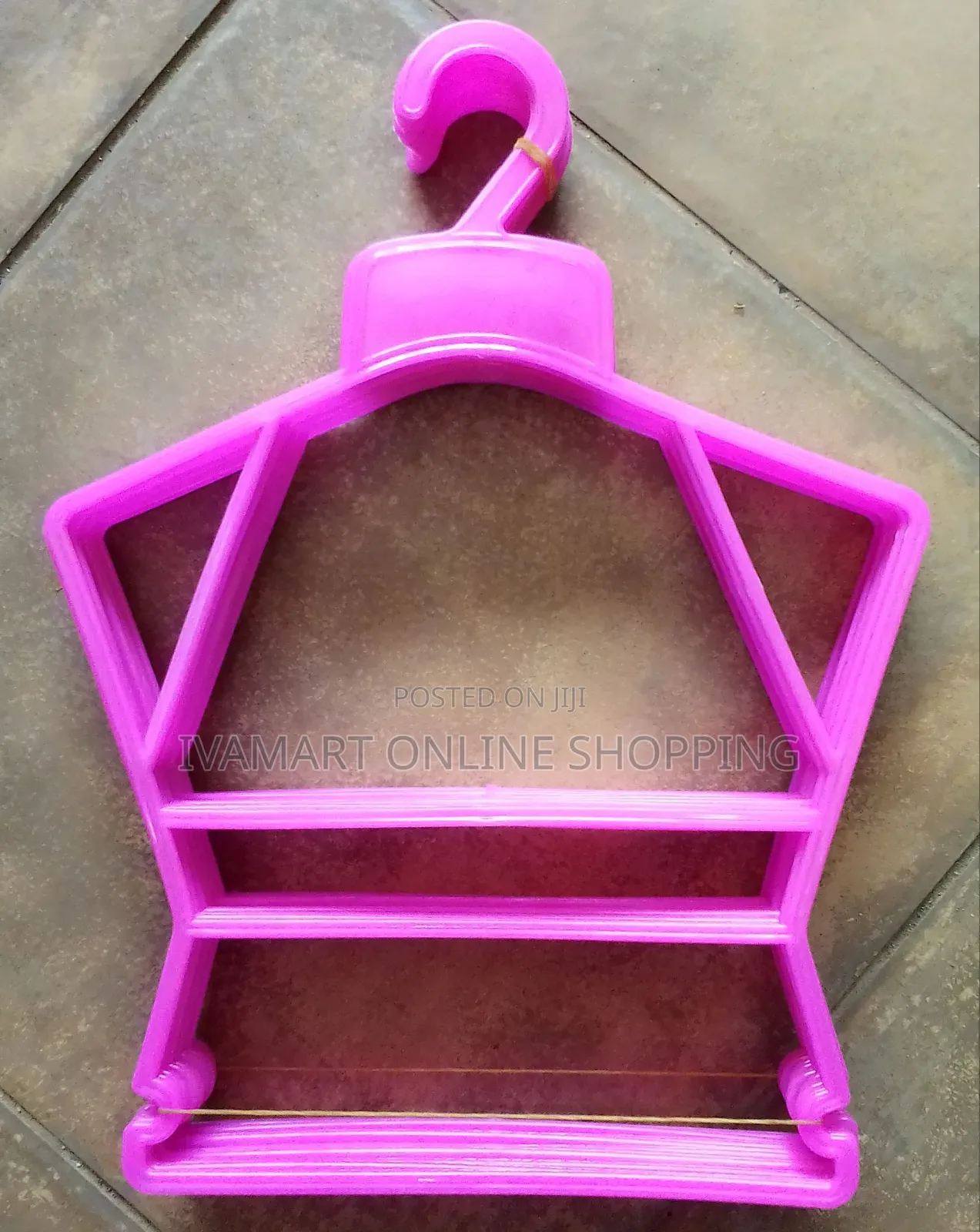 Kids Hangers Hexagonal Shaped (12 Pcs) - Small Size