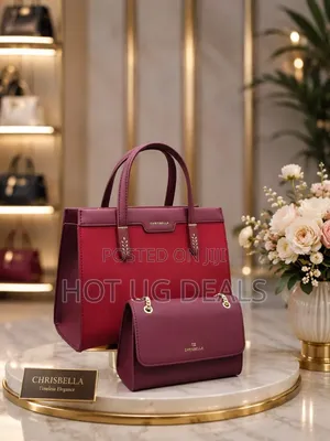 Chrisbella Elegance Womens Fashion Tote With Crossbody Bag -Multicolor