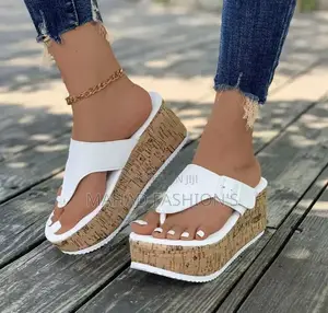 Women Cork Wedge