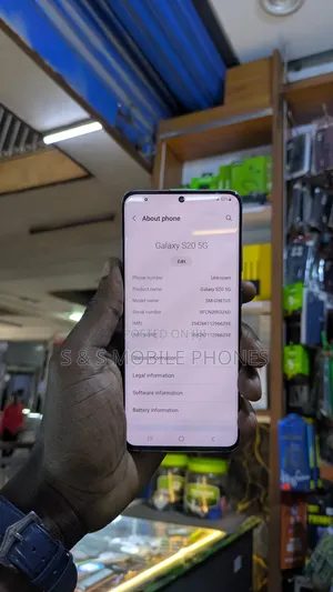 Samsung Galaxy S20 5G Uw 128 GB Gray