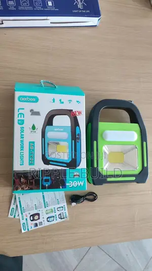 Aerbes 30W Rechargeable Solar LED Work Light AB-TY53
