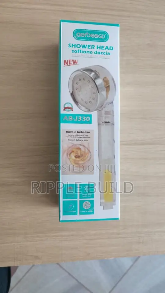 Aerbes Turbo Fan Filter Shower Head With Temperature Sensor AB-J330