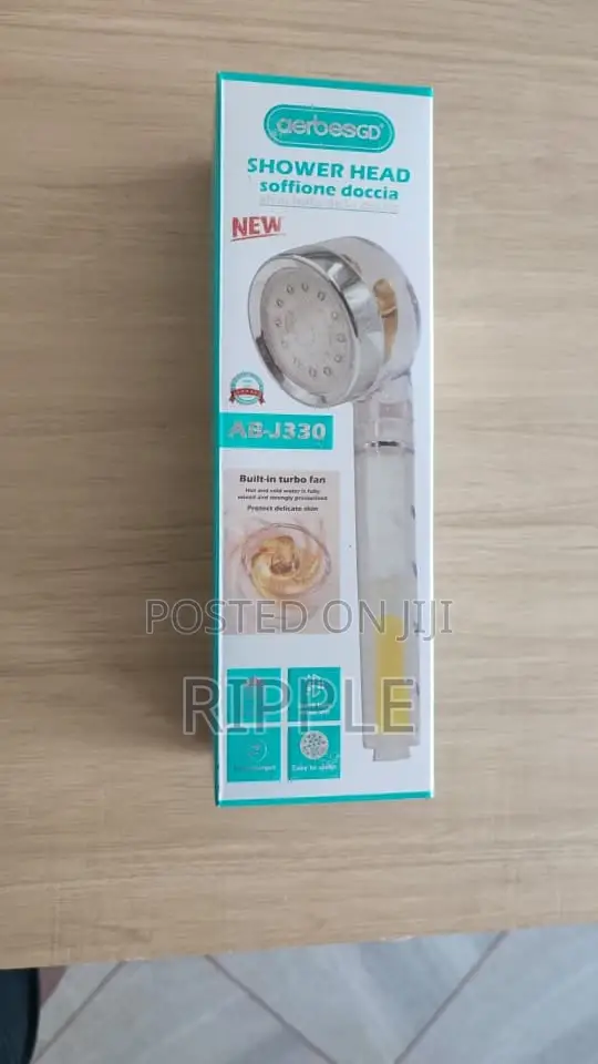 Aerbes Turbo Fan Filter Shower Head With Temperature Sensor AB-J330