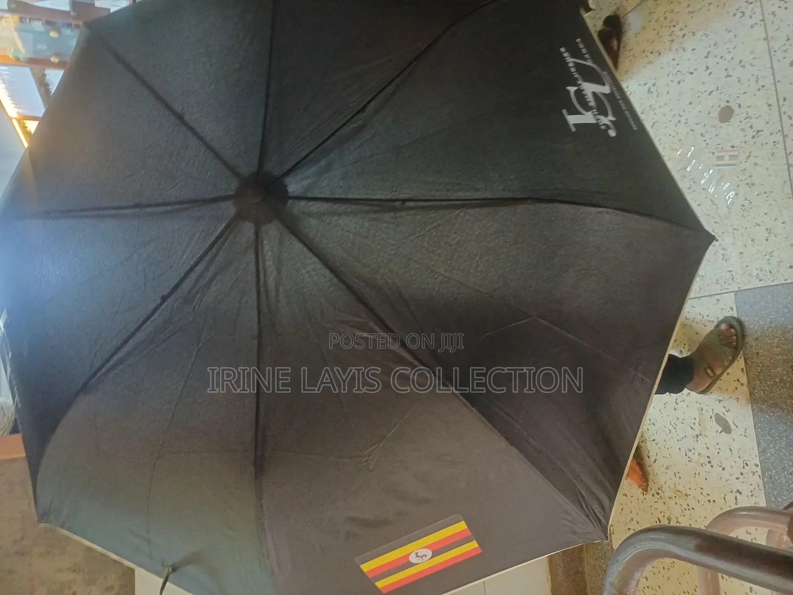 Uganda Flag Branded Umbrellas