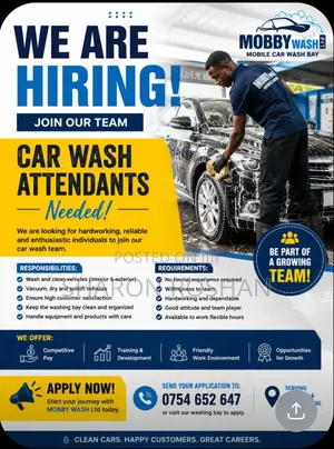 Car Wash Attendant