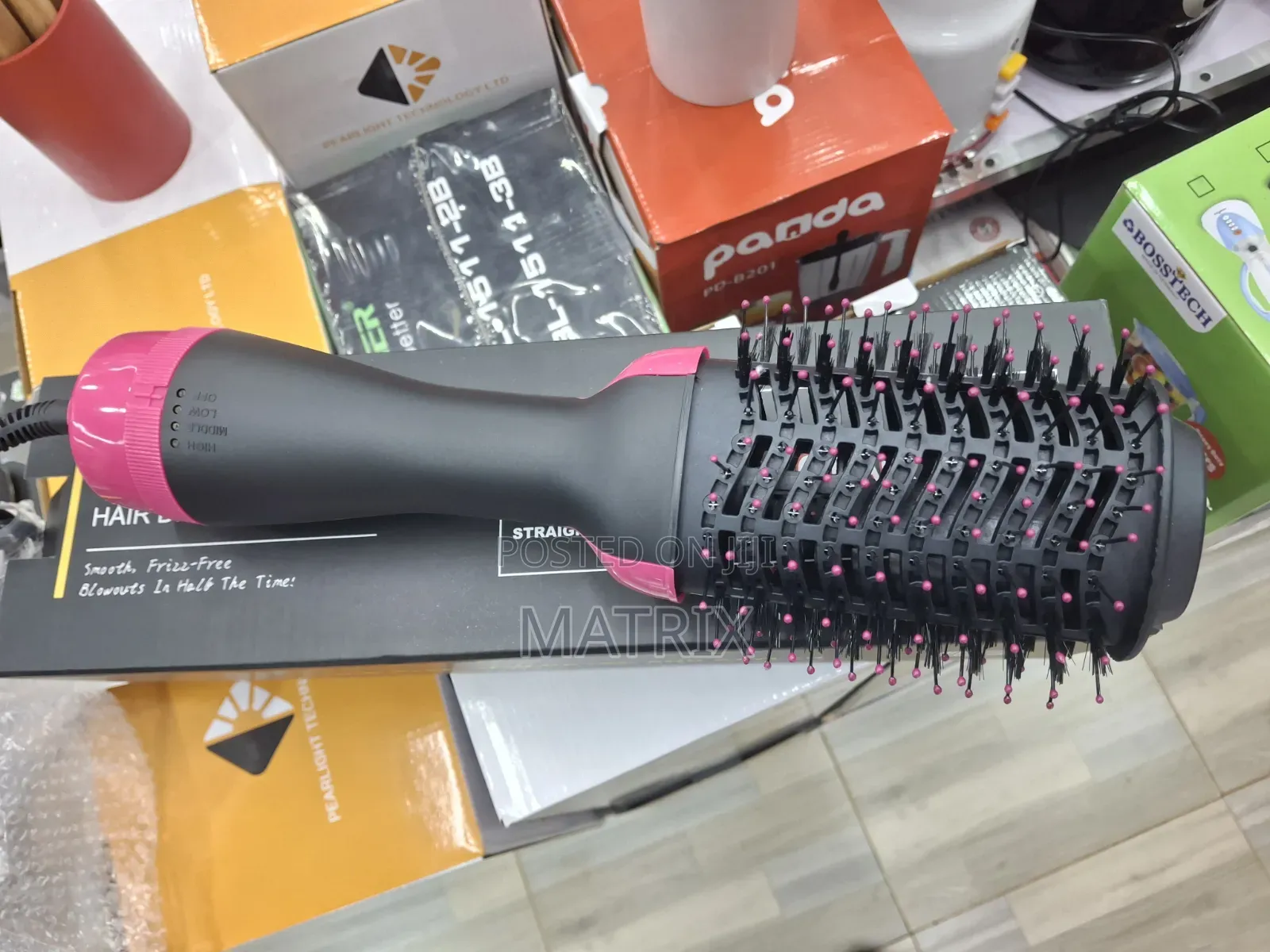 Hot Styling Hair Brush 3 in 1