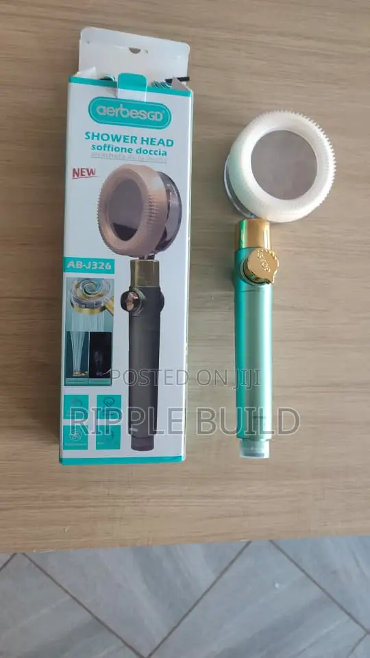 Aerbes Turbo Fan Filter Shower Head With Water Stop AB-J326