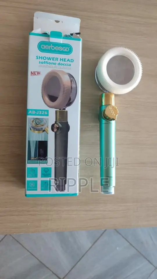 Aerbes Turbo Fan Filter Shower Head With Water Stop AB-J326