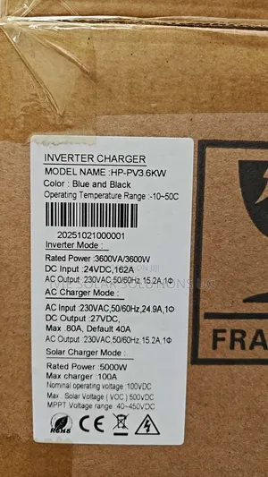 3.6kva Yachu Hybrid Inverter