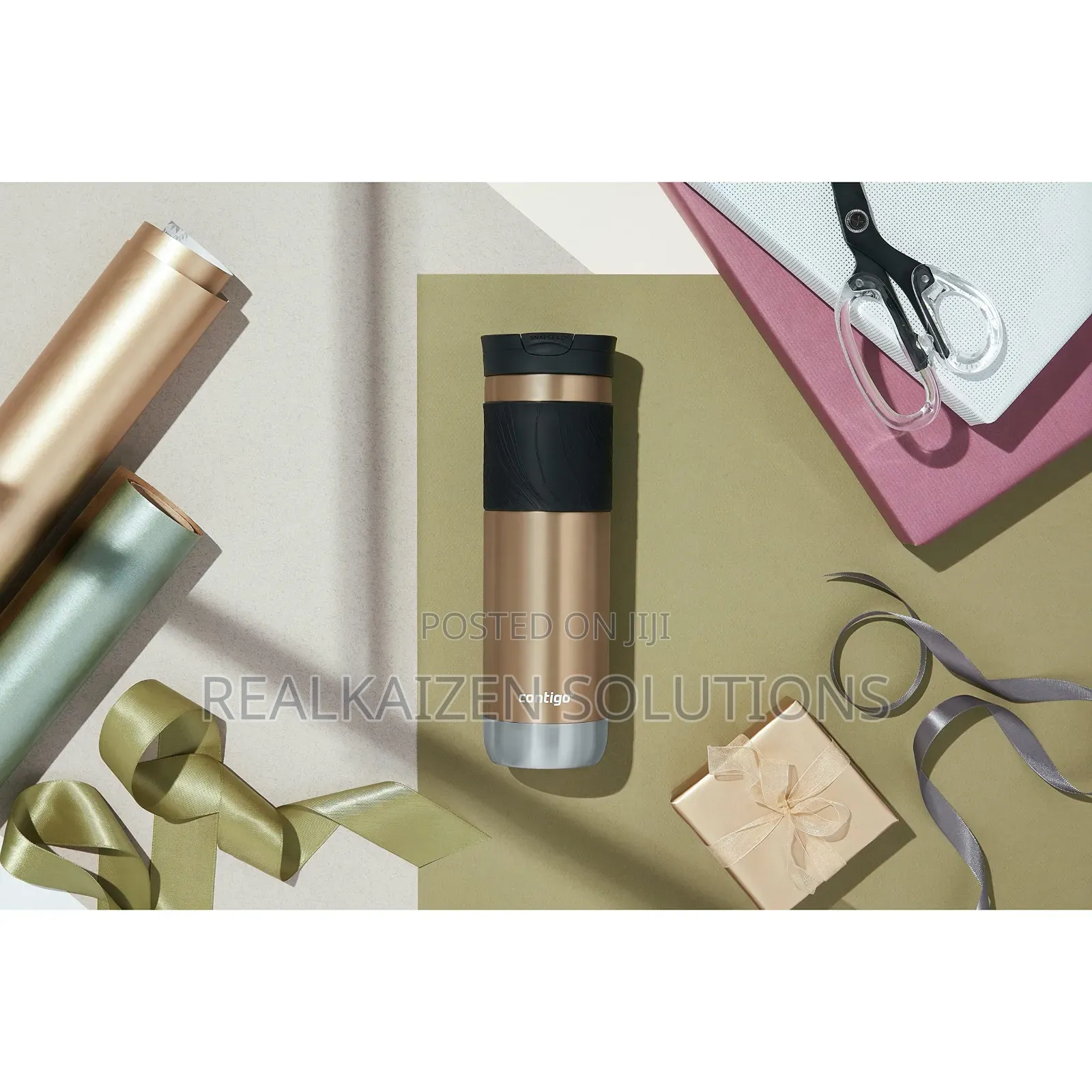 Usa Contigo Brylon 709ml Travel Mug Cup With Snapseal Lid and Grip,