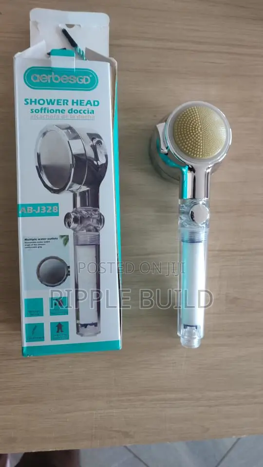 Aerbes Turbo Fan Filter Shower Head With Water Stop AB-J328