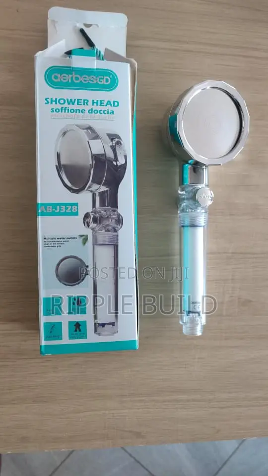 Aerbes Turbo Fan Filter Shower Head With Water Stop AB-J328