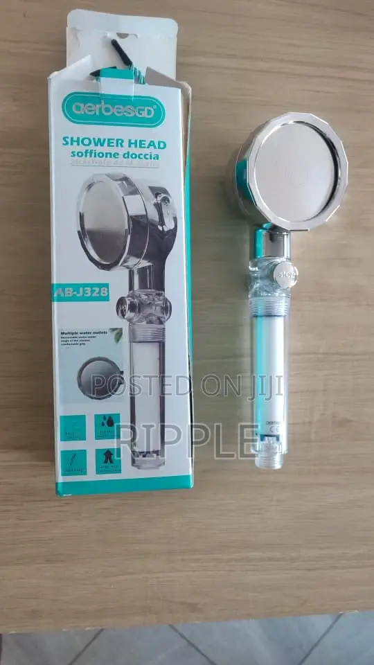 Aerbes Turbo Fan Filter Shower Head With Water Stop AB-J328