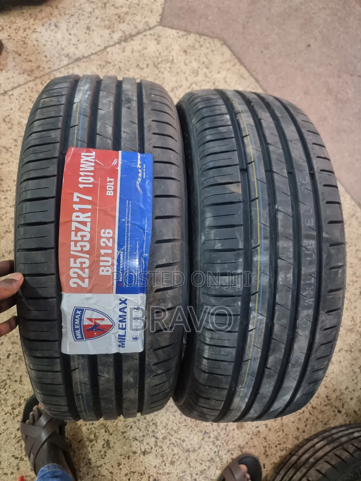225/55r17 Mile Max Tyres .