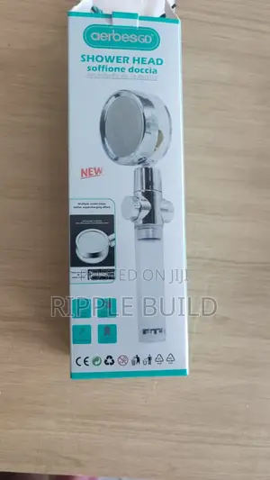 Aerbes Turbo Fan Filter Shower Head With Stop Button AB-J331