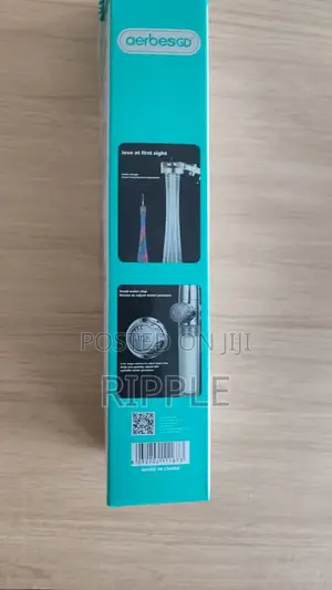 Aerbes Turbo Fan Filter Shower Head With Stop Button AB-J331
