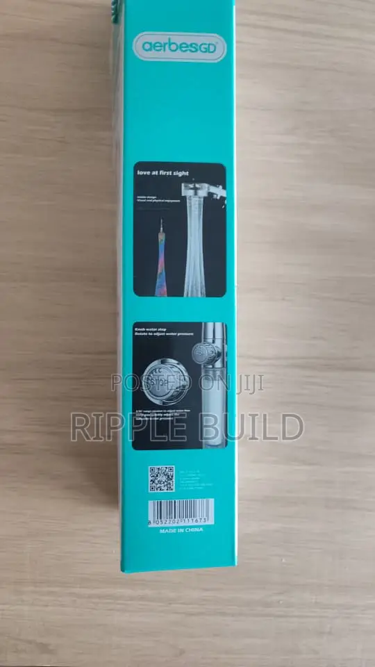 Aerbes Turbo Fan Filter Shower Head With Stop Button AB-J331