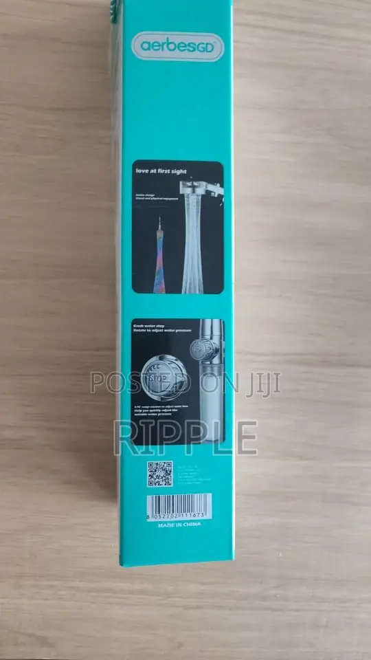 Aerbes Turbo Fan Filter Shower Head With Stop Button AB-J331