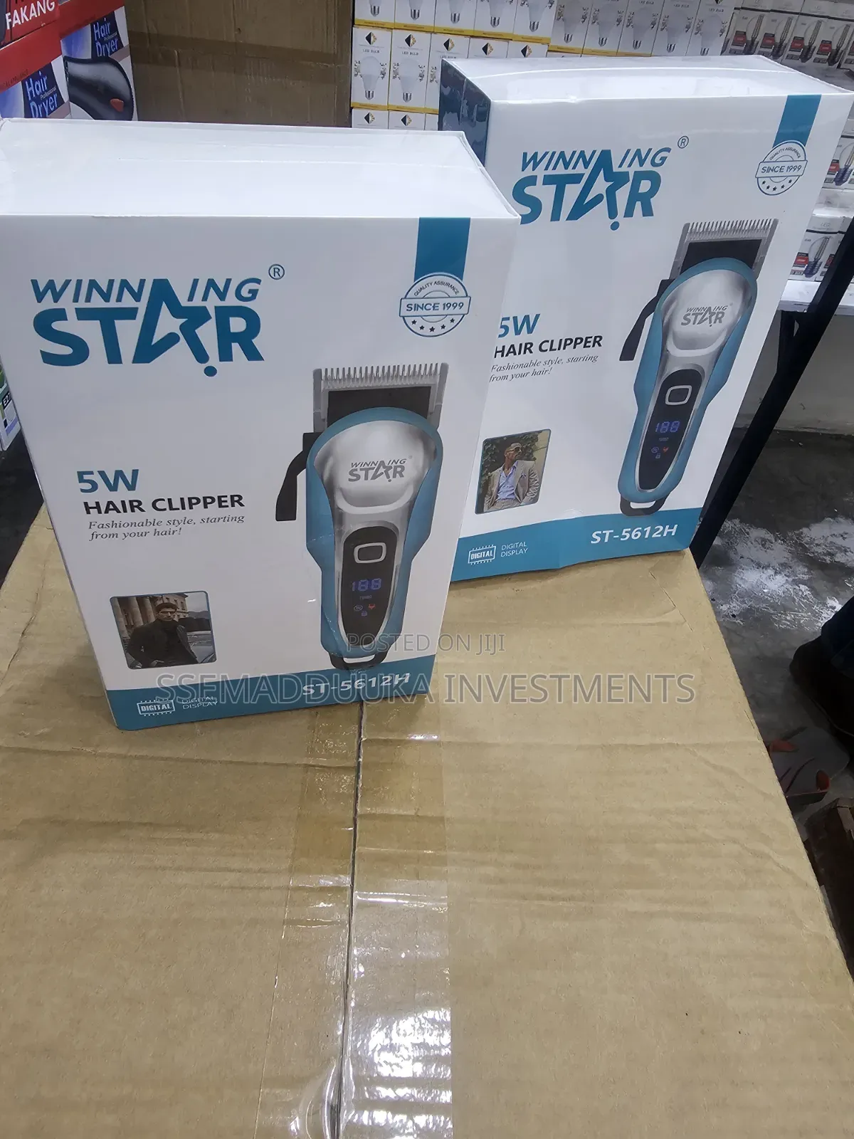 Winning Star St -5612h Rechargeable Hair Clipper