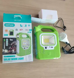 Aerbes 30W Solar Rechargeable Work Light With USB Output AB-TY36