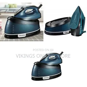 Electro Master Steam Station Ceramic Soleplate Iron 1600 Watts