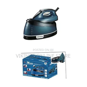 Electro Master Steam Station Ceramic Soleplate Iron 1600 Watts