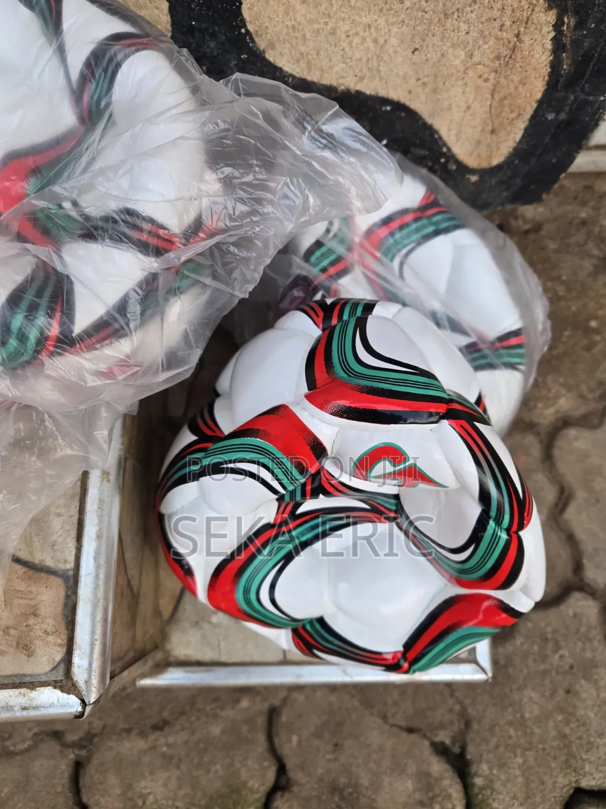 Official Size 5 Soccer Ball - Match Quality – Hand-Stitched With Tube