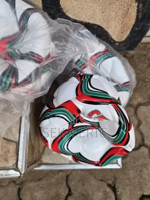 Official Size 5 Soccer Ball - Match Quality – Hand-Stitched With Tube