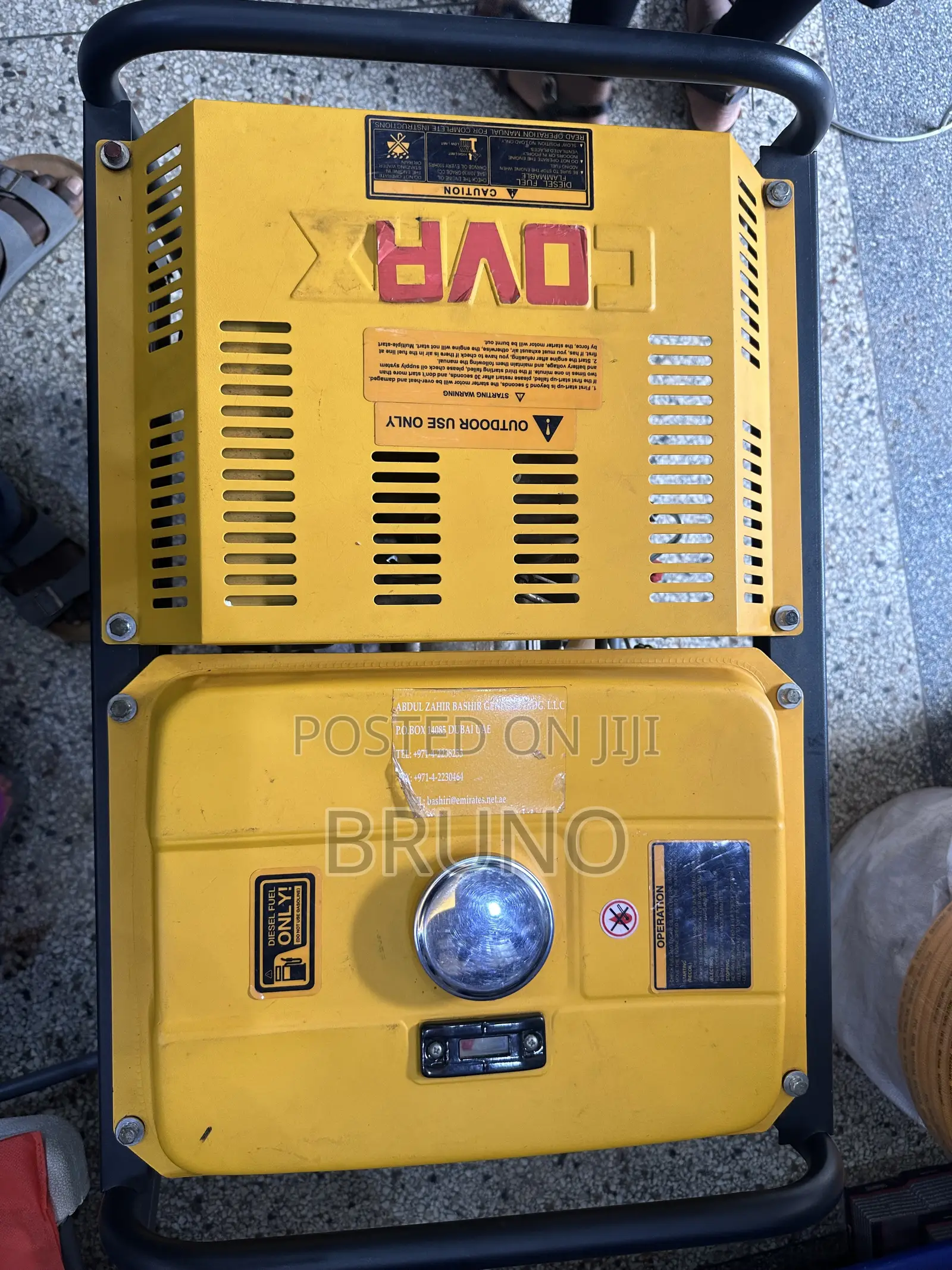 COVAX KDE7500EW 5kW / 7.5kW Diesel Generator Electric Start Brand New