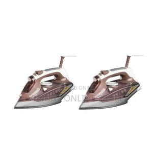 Royal Master Cord and Cordless Steam Iron- Cream