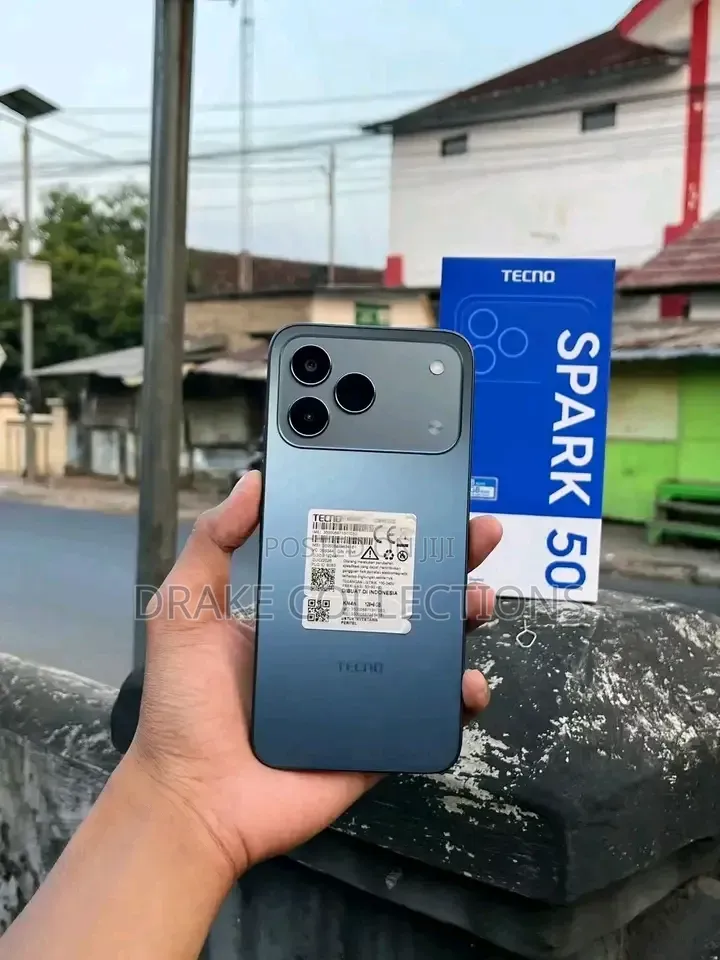 New Tecno Spark 50 128 GB Gray