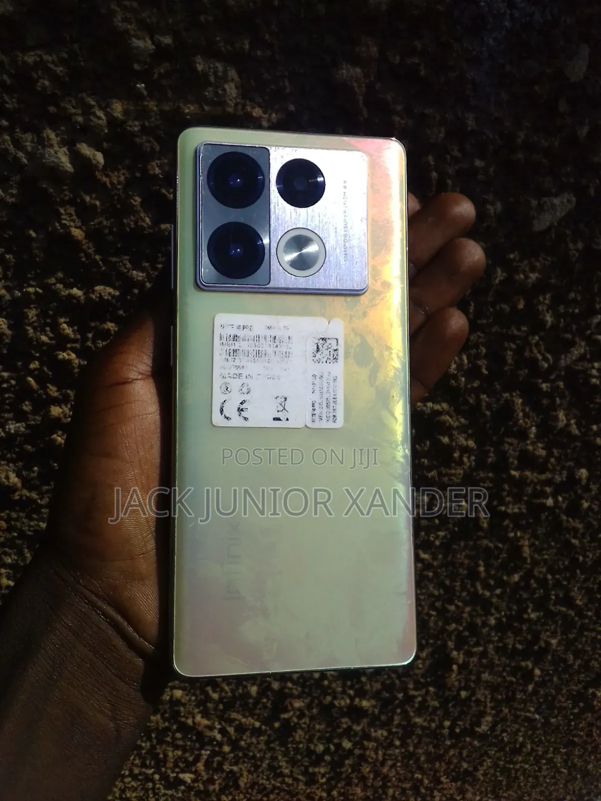 Infinix Note 40 Pro 256 GB Gold