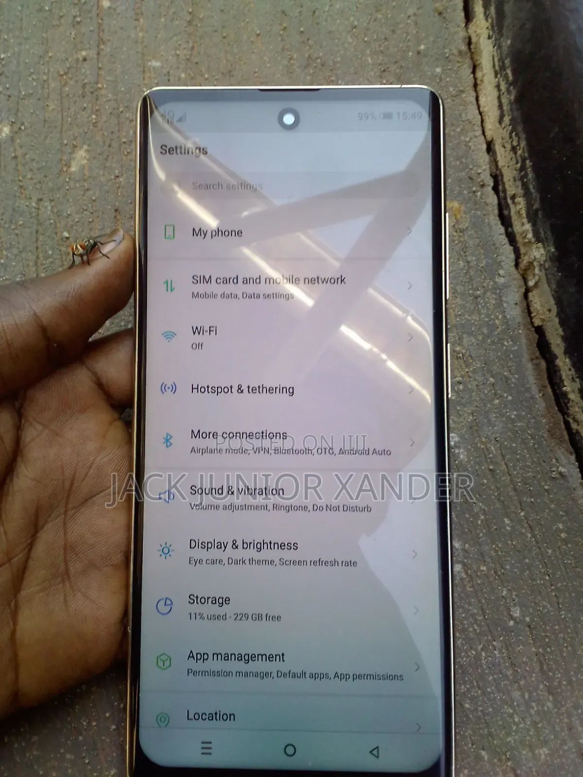 Infinix Note 40 Pro 256 GB Gold