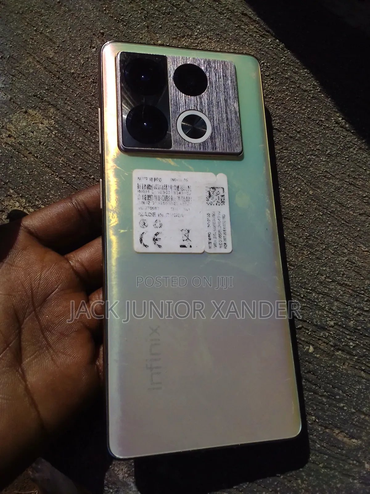 Infinix Note 40 Pro 256 GB Gold