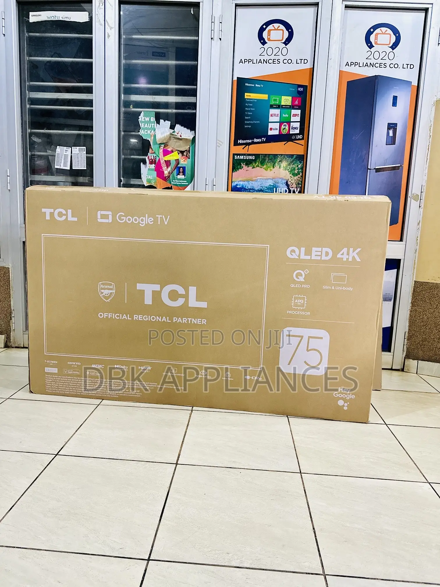 TCL 75inch Qled Smart TV