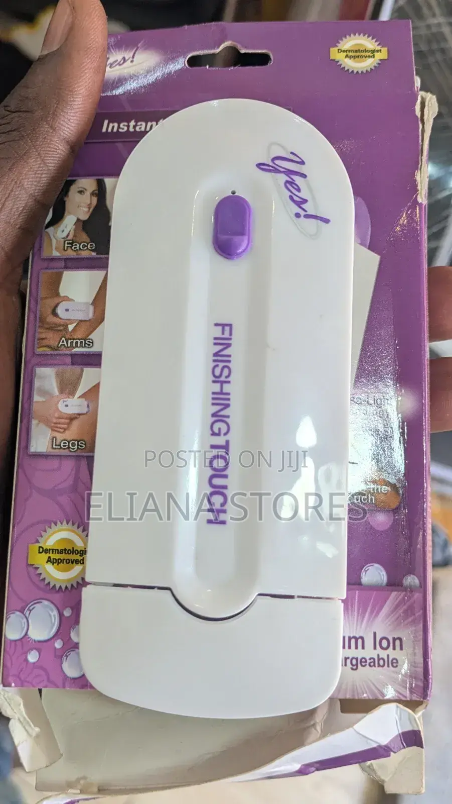 Rechargeable Finishing Touch Hair Remover