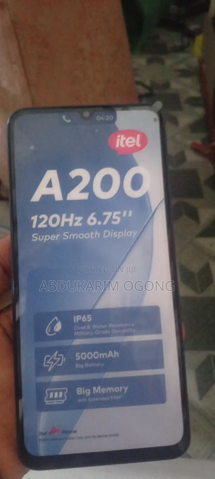 New Itel City 200 128 GB Black
