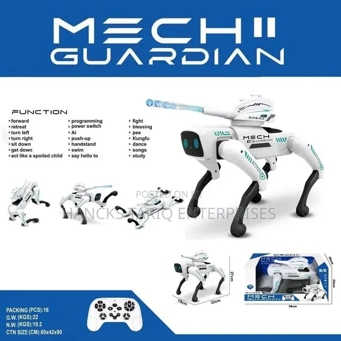 RC Mech Guardian Robotic Quadruped Toy Dog