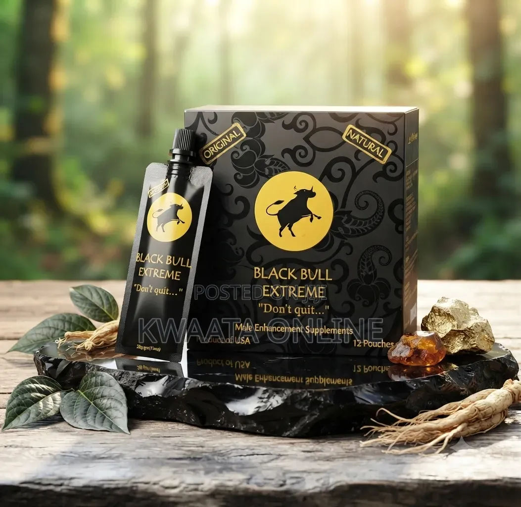 Black Bull Extreme Turbo "Dont Quit" Men's Sex Libido Honey (1 Sachet)
