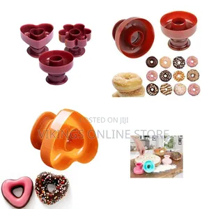 Non-Stick Plastic Doughnut Cutter, Donut Mold, Simple Operation