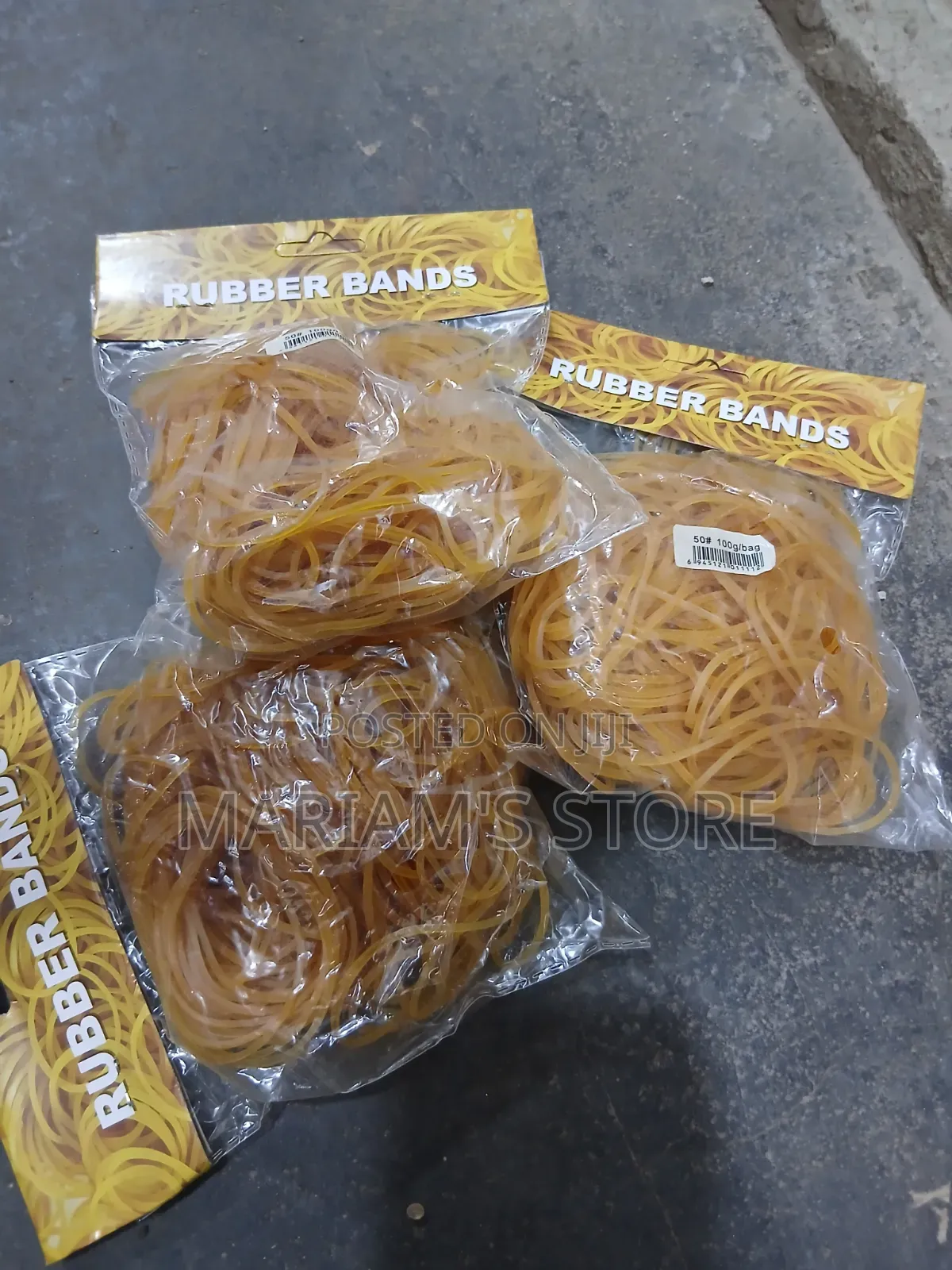 Yellow Rubber Bands