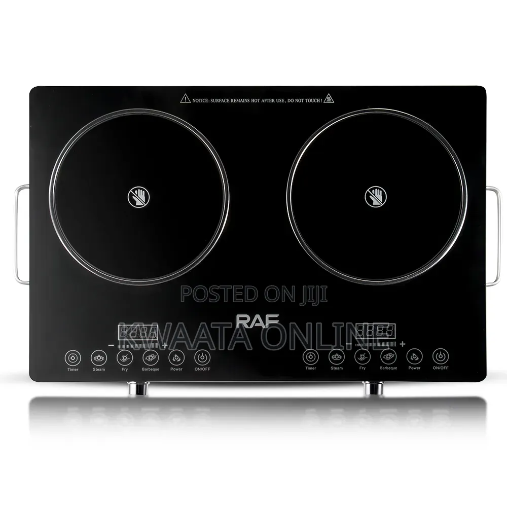 RAF Double Burner 7000W Electric Infrared Cooker R8050 Digital Display