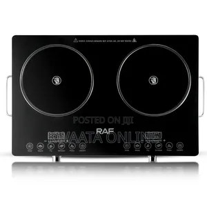 RAF Double Burner 7000W Electric Infrared Cooker R8050 Digital Display