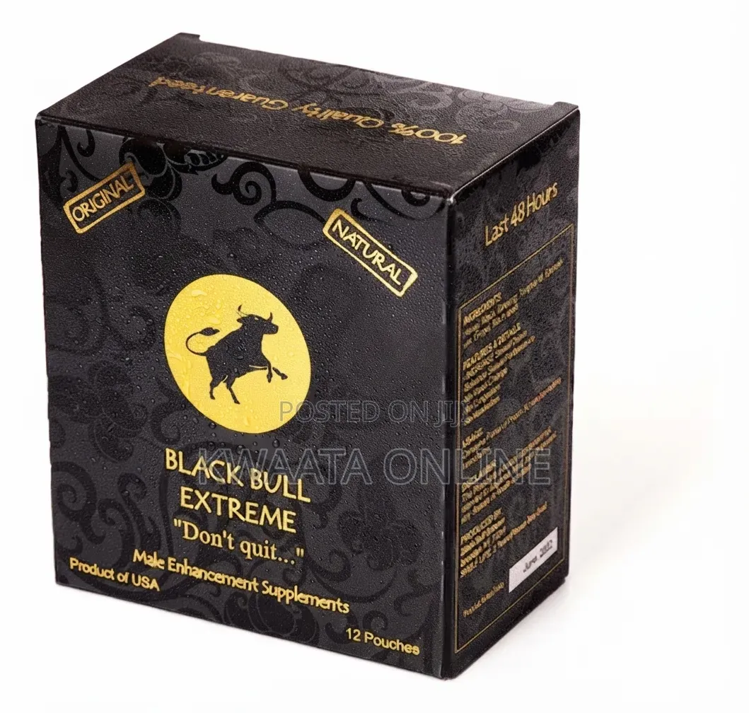 Black Bull Extreme Turbo "Dont Quit" Men's Sex Libido Honey (1 Sachet)