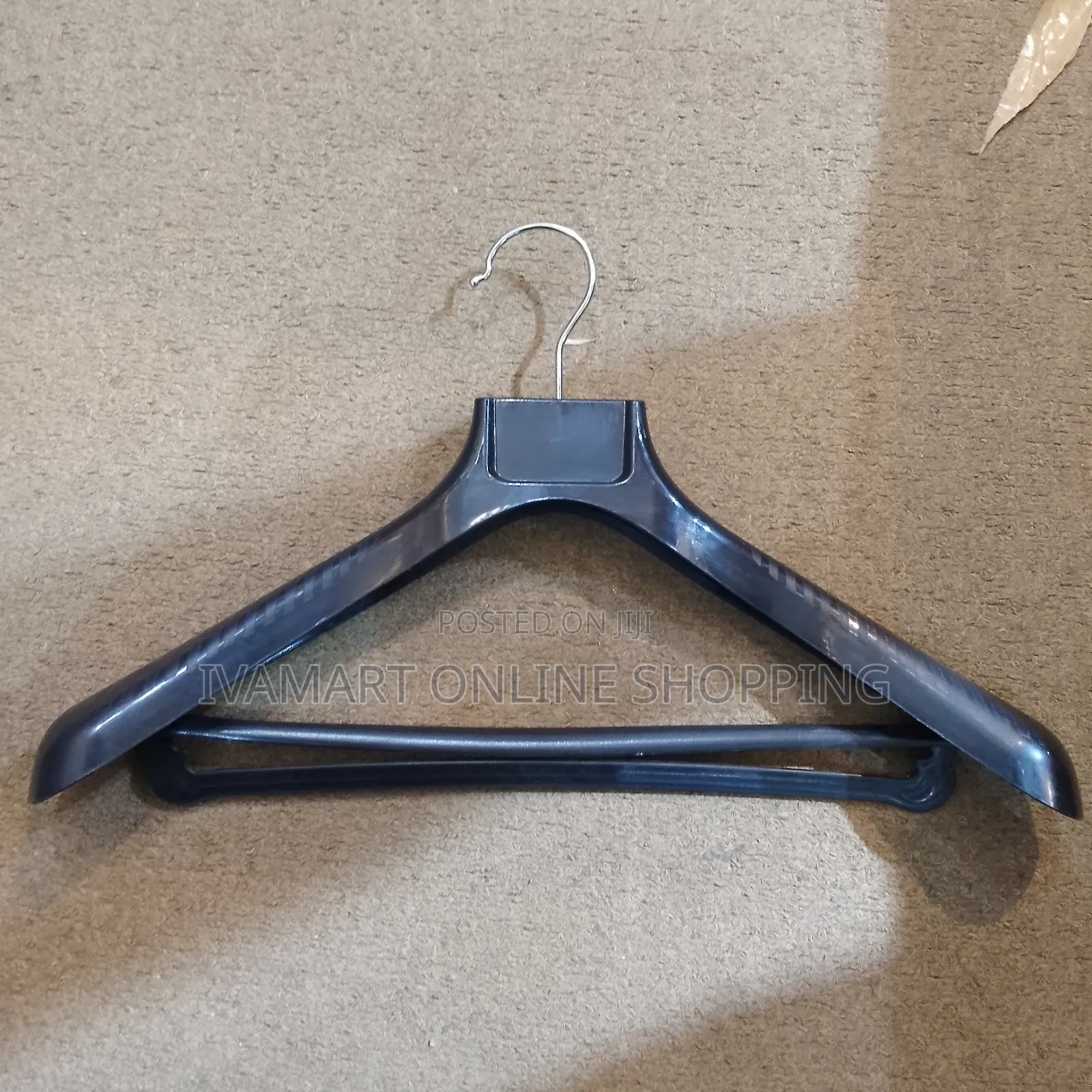 Suit Hanger With Bottom Bar for Trousers - 12 PCS