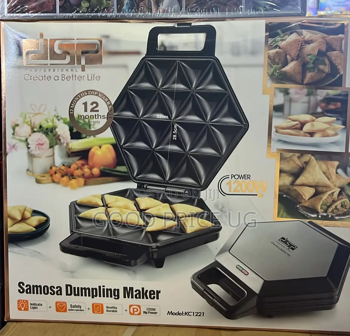 DSP Professional Samosa Dumpling Maker (Model: KC1221).
