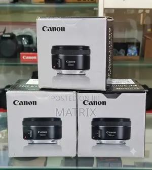 Canon Ef 50mm F/1.8 STM Lenses