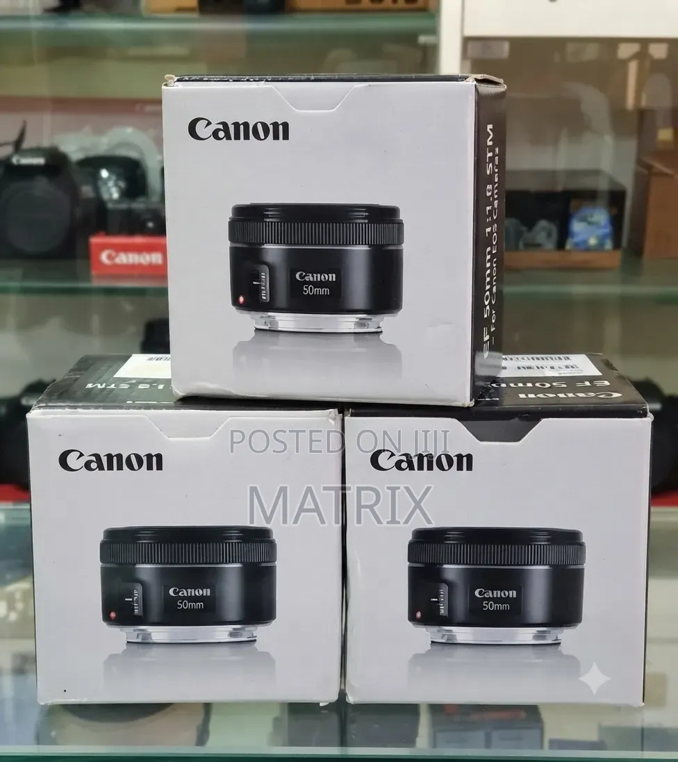 Canon Ef 50mm F/1.8 STM Lenses